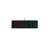 G80-3000N RGB - Clavier - rétroéclairé - USB - Allemand - commutateur : CHERRY MX Silent Red - noir