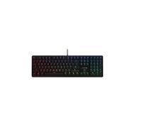 G80-3000N RGB - Clavier - rétroéclairé - USB - International US - commutateur : CHERRY MX Silent Red - noir