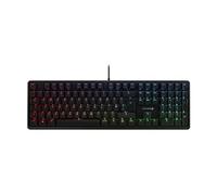 G80-3000N RGB - Clavier - rétroéclairé - USB - R.-U. - commutateur : CHERRY MX Silent Red - noir