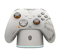 G80 Manette Sans Fil Pour Ns/Pc/Ios/Android - Joystick À Effet Hall 1000hz, Gyroscope 6 Axes, Joystick Interchangeable, Gâchettes Hall+Micro, Vibration 2+2, Dock De Charge Rgb, Blanc