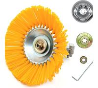 G80 Pro Tête de Débroussailleuse Indestructible - Tête de Coupe en Nylon 8 Pouces pour Tondeuse à Gazon, Coupe-Bordures et Désherbage (Tête de débroussailleuse en Nylon + Accessoires STIHL)