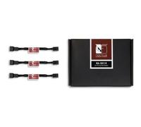 Noctua NA-SRC10, Adaptateurs faible bruit 3 broches pour ventilateurs de PC (Noir)