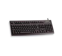 CHERRY G83-6105, Clavier Filaire pour Applications Industrielles, Disposition UK (QWERTY), Touches Résistantes à l'abrasion, Facile à Nettoyer, Recyclable, Noir