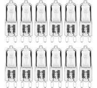 G9 220V 18W halogène perles four ampoule lampe de table lampe murale cristal broche ampoule (12pcs) 33W taille unique