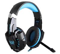 G9000 Stereo Gaming Casque Ordinateur Jeu casque avec micro LED rouge BU@67