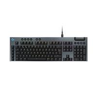 G915 X - Clavier - backlit - USB - QWERTY - Espagnol - commutateur : GL Tactile - noir