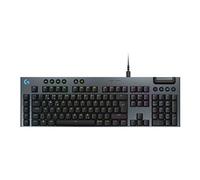 Logitech G915 X - Clavier - backlit - USB - QWERTY - Nordique (Danois/Finnois/Norvégien/Suédois) - commutateur : GL Tactile - noir