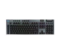 G915 X - Clavier - LIGHTSPEED - backlit - sans fil - 2.4 GHz, Bluetooth, USB - QWERTY - Italien - commutateur : GL Tactile - noir