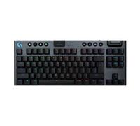 G915 X - Clavier - LIGHTSPEED - TKL - backlit - sans fil - Bluetooth 5.0, 2.4 GHz, USB - QWERTY - International US - commutateur : GL Tactile - noir