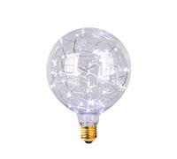 G95 Ampoule Edison Vintage AMZSTAR Feux d'artifice Multicolore Ampoule LED E27 Base 3W 300LM Antique Globe à Filaments Spirale Design LED Lumières pour la Maison Festival Décoration