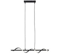 G99202-76 Brilliant lamp Eunice Suspension LED noir noir mat 22 W LED intégrée