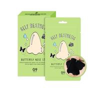 [G9Skin] Bande de nez auto-esthétique - Papillon - 1 pièce - Soin des pores et traitement des points noirs - K-Beauty