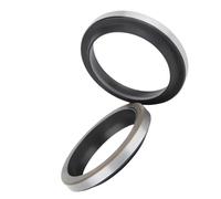 GA Bague anti-poussière en métal - Bague d'étanchéité for joints d'huile de cylindre for applications hydrauliques, diamètre intérieur 34 mm-43 mm, 1 pièce(34x45x7/10)