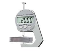 Ga indice d'épaisseur électronique | Mètre d'épaisseur de micromètre électronique 0-20 mm, instrument de mesure d'épaisseur de conversion 'unité de précision avec écran LCD pour tube