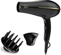 GA.MA Bora ION Gold Sèche-cheveux 2200 W noir