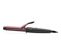 GA.MA GC0202 brosse soufflante et fer à lisser Fer à friser A chaleur Noir, Rouge 48 W 1,8 m