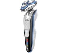 Ga.ma GSH 1527 Rasoir électrique sec et humide 3 têtes interchangeables avec tondeuse