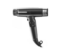 GA.MA Italy Professional, iQ Lite Max, sèche-cheveux ultraléger avec moteur numérique 85 000 tr/min, technologie Oxy Active pour des cheveux brillants et protégés, puissance 1700 W, couleur noire