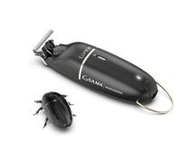 GA.MA Italy Professional, Lumine Beetle, Tondeuse à barbe professionnelle, 6000 tr/min, 90 minutes d'autonomie, lame frittée pour une coupe précise, design compact et ergonomique