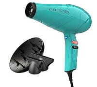 GA.MA Italy Professional, Pluma 5500 Endurance Ion, sèche-cheveux professionnel avec moteur AC italien de 2400 W, technologie Ion Plus pour des cheveux brillants et sans frisottis, couleur turquoise