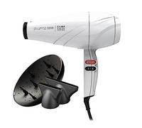 GA.MA Italy Professional, Pluma 5500 Oxy-Active, sèche-cheveux professionnel avec moteur AC italien de 2400 W, système C et technologies Oxy-Active pour des cheveux brillants et sans frisottis, blanc