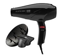 GA.MA Italy Professional, Pluma 5500 Oxy-Active, sèche-cheveux professionnel avec moteur CA italien de 2400 W, technologies System C et Oxy-Active pour des cheveux brillants et sans frisottis, noir