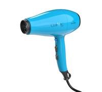 GA.MA Italy Professional, sèche-cheveux Classic Ion bleu, 2200 W, moteur AC, technologie Ion Plus Anti-Frizz, 6 combinaisons de séchage, filtre amovible, 2 embouts et diffuseur inclus