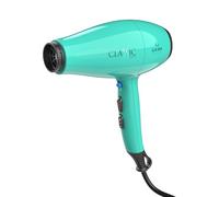 GA.MA Italy Professional, sèche-cheveux Classic Ion vert aqua, 2200 W, moteur AC, technologie Ion Plus Anti-Frizz, 6 combinaisons de séchage, filtre amovible, 2 embouts et diffuseur inclus