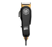 GA.MA Italy Professional, Tondeuse Absolute Skill SMB5027, Moteur Magnétique, Lame F-Wedge en Acier Inoxydable, Réglage Latéral 0,8-3,8 mm, 8 Sabots, Kit Complet