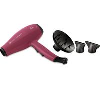 GA.MA Sèche-cheveux GH0501 2200W Rouge Technologie Halogène Moteur AC Fonction Ionique