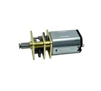 GA12-N20 12mm Full Metal Gearbox Gear electronic starter DC 3V-6V 34RPM-68RPM Slow Speed Large Torque Gear Ratio 1:298 DIY Robot Lock IINKUEYK