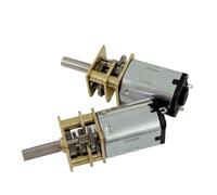 GA12-N20 DC 3V 6V 12V electronic starter Full Metal Gearbox Gear Reducer electronic starter 30RPM 50RPM 60RPM 150RPM 200RPM 300RPM 600RPM 1000RPM NWPNLXEA(150rpm,3V)