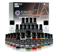 Gaahleri Kaleido Auto - Kit de peinture acrylique à base d'eau pour modèles de voitures, Gundam, Mecha, pré-dilué, haute brillance, séchage rapide, avec diluant et nettoyant