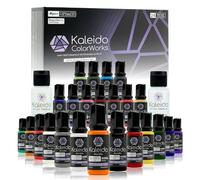 Gaahleri Kaleido Primary - Lot de 24 couleurs Kit de peinture acrylique à l'eau pour aérographe, conçu pour les maquettes à l'échelle, Gundam, mechas, véhicules et figurines.