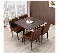 GAAHRQQQ Bureau Loisirs Tables et Chaises Salon de thé Négociation 4s Car Shop Western Restaurant Hôtel Balcon Magasin de bonbons (couleur : blanc - blanc) (acajou noir)