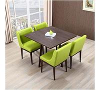 GAAHRQQQ Bureau Loisirs Tables et Chaises Salon de thé Négociation 4s Car Shop Western Restaurant Hôtel Balcon Magasin de bonbons (couleur : blanc - blanc) (acajou noir)