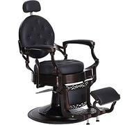 GAAHRQQQ Chaise de barbier inclinable pour salon de coiffure, équipement haut de gamme galvanoplastie, pieds remplis d'éponge, chaise de tatouage haute densité pour équipement de beauté de salon
