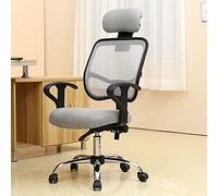 GAAHRQQQ Chaise de bureau à domicile dossier en maille inclinable chaise pivotante élévateur d'ordinateur Il y a 6 couleurs au choix parmi une chaise pivotante à 360 degrés (couleur : 2) (5)