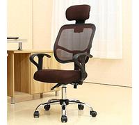 GAAHRQQQ Chaise de bureau à domicile dossier en maille inclinable chaise pivotante élévateur d'ordinateur Il y a 6 couleurs au choix parmi une chaise pivotante à 360 degrés (couleur : 2) (3)