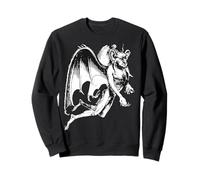 Gaap Demon en Tant qu'humain avec d'énormes Ailes de Chauve-Souris Sweatshirt