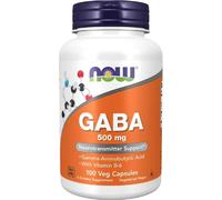 GABA 500 mg 200 gélules végétales Now Foods