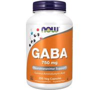GABA 750 mg 200 gélules végétales Now Foods
