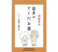 Gabai Nouen Thé Handmade Dokudami, 3gm X 40 Sachets de Thé, Sans Caféine, Thé Santé Fabriqué au Japon