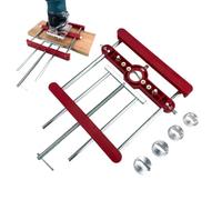 Gabarit à emboutir | Localisateur de poinçons, outils de menuiserie pour projets domestiques, large compatibilité, etc. Remodelage de meubles, construction, artisanat, travaux de carp