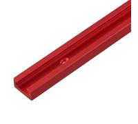 Gabarit à onglet en T en alliage d'aluminium 300 à 600 mm pour le travail du bois, routeur, table de défonceuse, outil d'atelier en aluminium rouge, 19 x 9,5 mm (400 mm)
