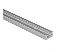 Gabarit à onglet en T en alliage d'aluminium pour défonceuse à bois, système de rail de guidage argenté de 300 à 600 mm avec taille externe 19 x 9,5 mm, compatible avec T pour Sc (500 mm)