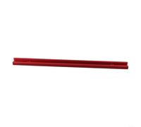 Gabarit à onglet en T en alliage d'aluminium pour table de toupie de travail du bois, système de rail de guidage rouge de 300 à 600 mm avec taille extérieure de 19 x 9,5 mm, pour vis en T et pinces