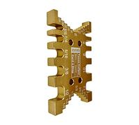 Gabarit à queue d'aronde portable - Jauge de tenon métrique et échelle - Jauge de carte en alliage d'aluminium de haute précision - Jauge de carte métrique et échelle - Queue d'aronde en aluminium de