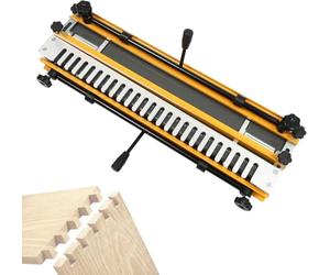 Gabarit à queue d'aronde pour le travail du bois pour des joints précis, modèle essentiel pour défonceuse de meubles et d'ébénisterie