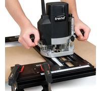 Trend Gabarit de rainurage et de tenonnage Varijig pour un fraisage précis des rainures et tenons, VJS/TG/JIG